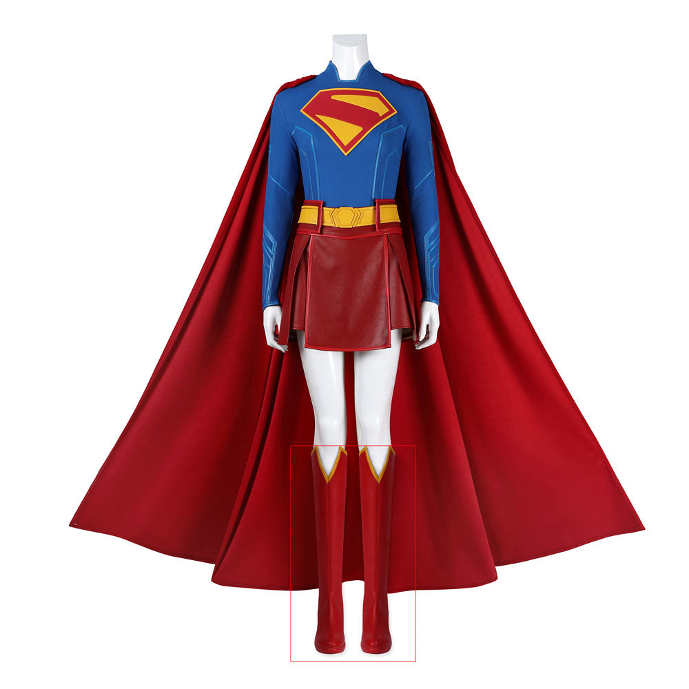Super Woman (2026 film) Super Woman: Woman of Tomorrow Kara Zor-El Shoes Cosplay Boots Shoes/Boots - Tophatter Daily Deals
