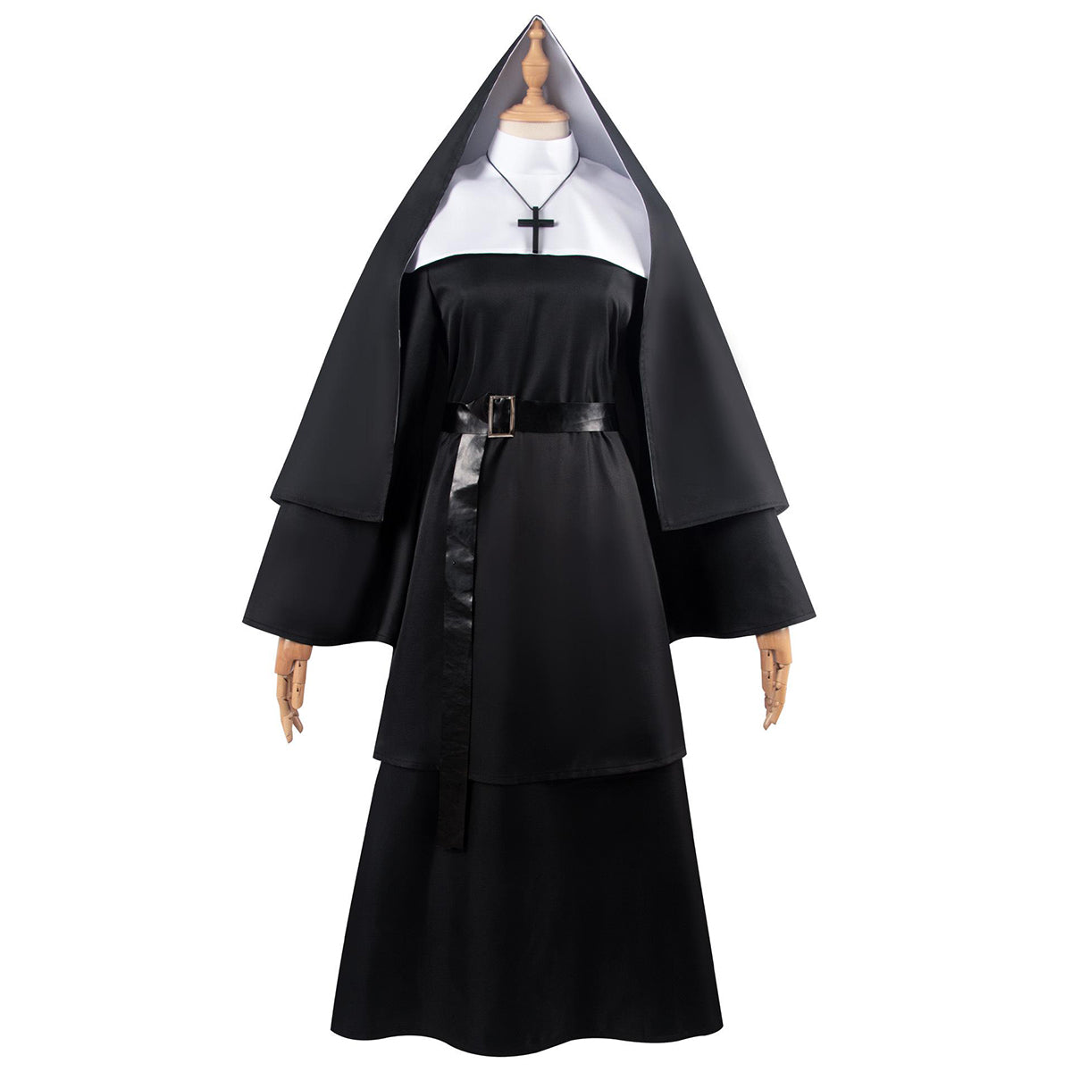 The Nun II The Nun 2 2023 The Conjuring 2 Valak Demon Nun Horror Movie Role Play Party Halloween Cosplay Costume Costume - Tophatter Daily Deals