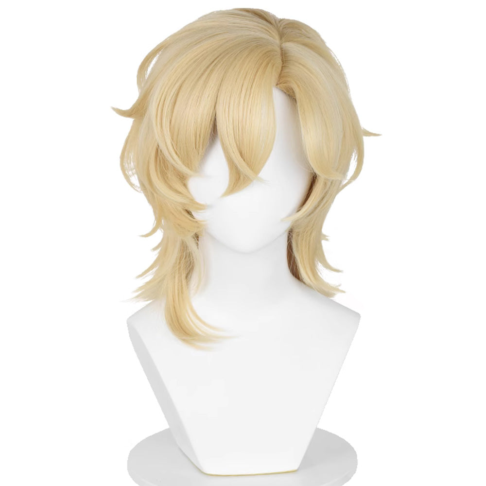 Honkai: Star Rail Aventurine Gold Cosplay Wig Wig - Tophatter Daily Deals