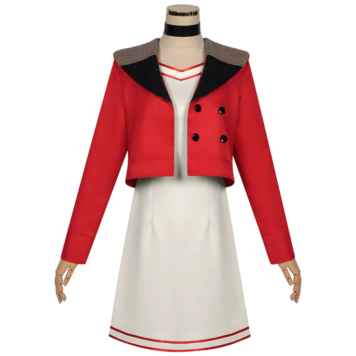 Dandadan Momo Ayase Red Cosplay Costume Costume - Tophatter Daily Deals