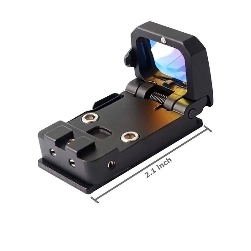 Folding Holographic Reflective Red Dot Sight - Tophatter Daily Deals