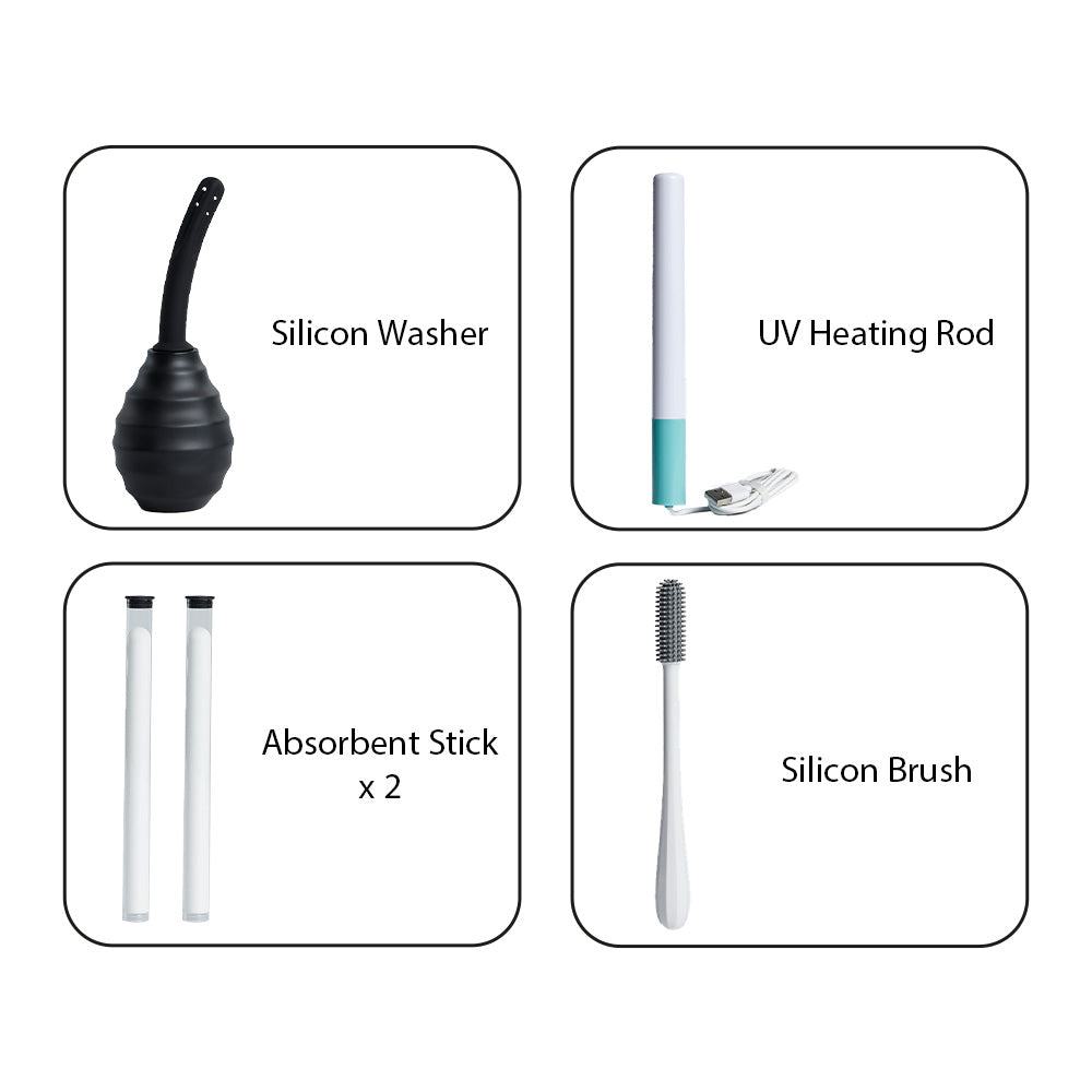 Rillafun - Sex Doll Cleaning Essential Set 5PCS Lube & Essential - Tophatter Daily Deals