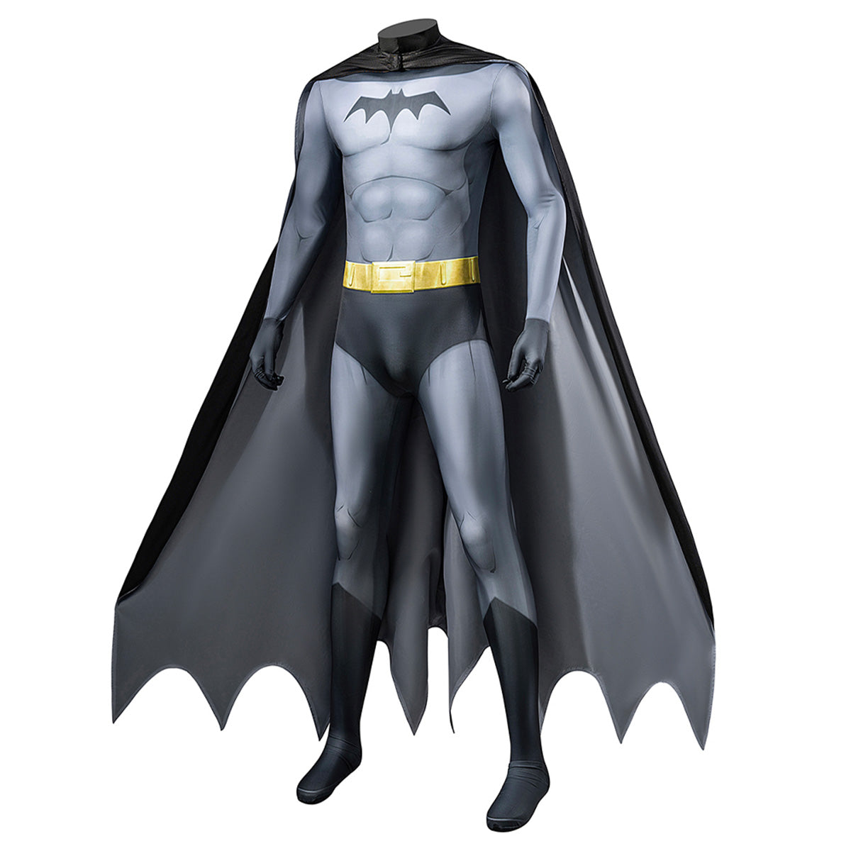 2024 Animation Batman: Caped Crusader Batman Jumpsuit Cosplay Costume Costume - Tophatter Daily Deals