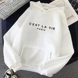 Oversized Cozy Women's Hoodie - Relaxed Plush, For Winter White - Tophatter Daily Deals