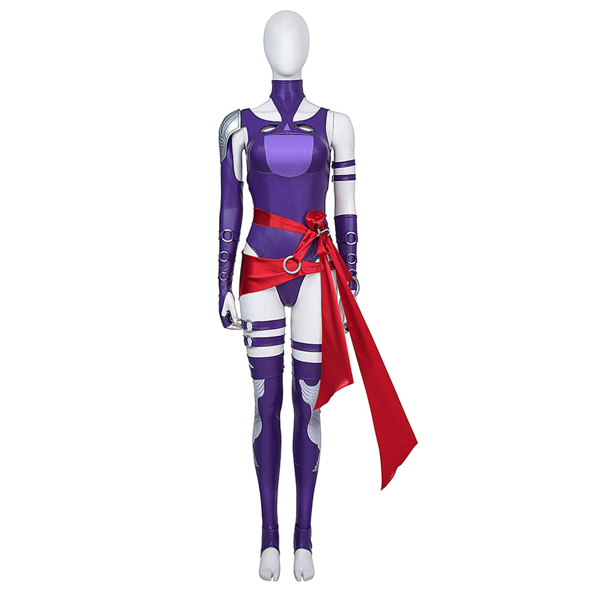 MAV Rivals Vengeance Psylocke Artificial Leather Cosplay Costume Costume - Tophatter Daily Deals