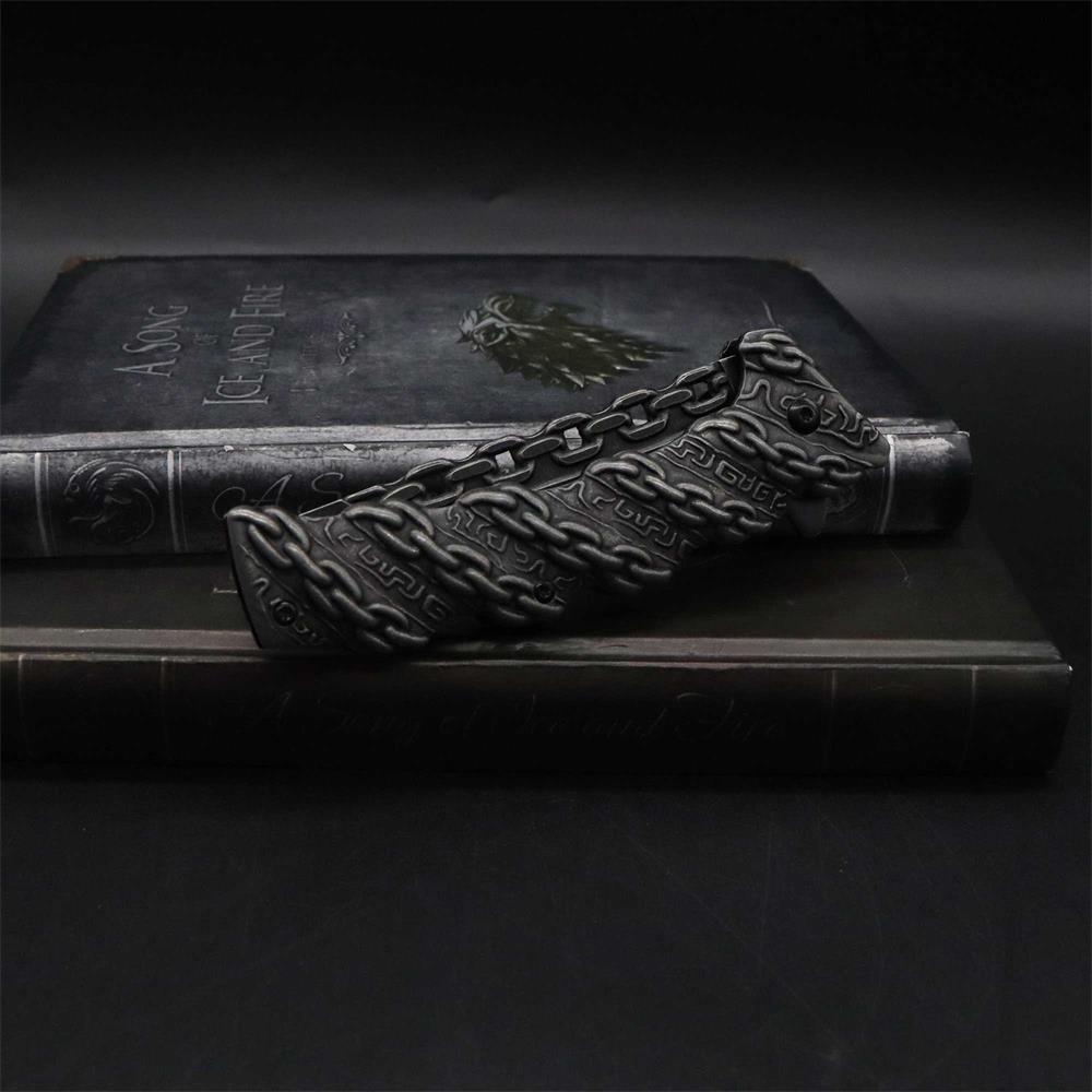 Cool Punk Knife Chain Folding Knife - Tophatter Daily Deals