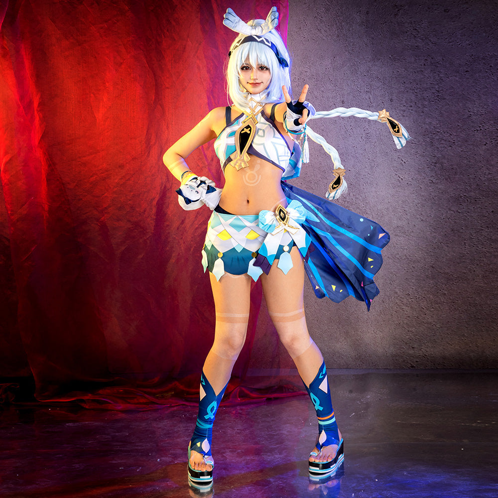 Genshin Impact Natlan Mualani Cosplay Costume Costume - Tophatter Daily Deals