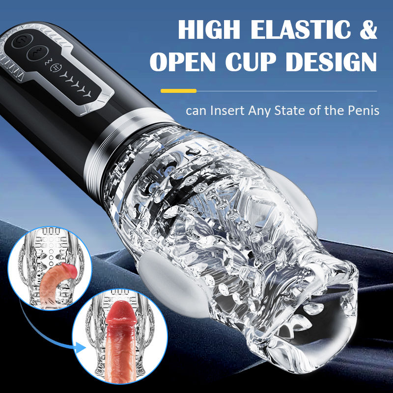 Amber - Telescopic Rotation Masturbation Cup Masturbation Cup - Tophatter Daily Deals