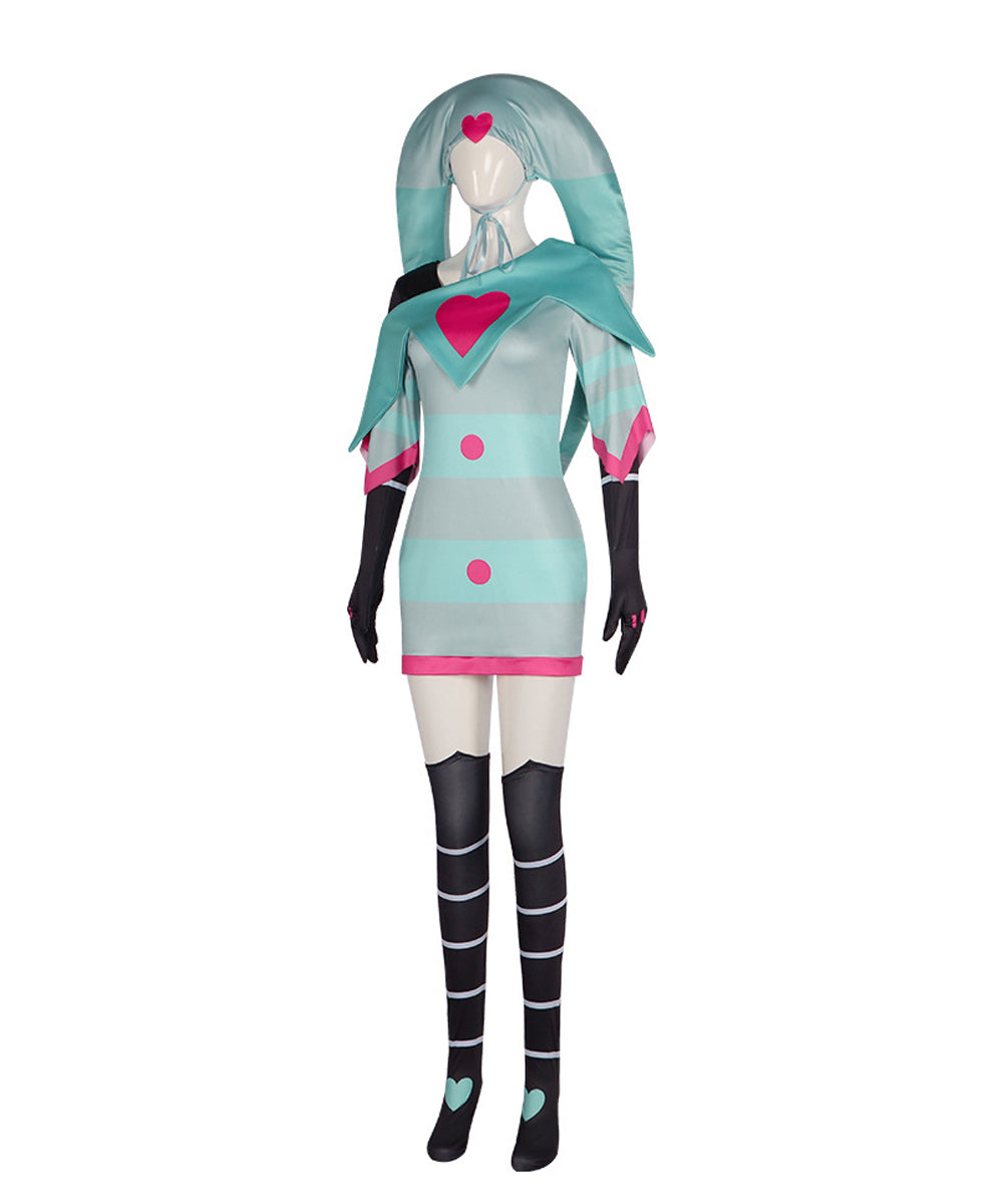 Hazbin Hotel Fizzarolli Green Halloween Party Cosplay Costume Costume - Tophatter Daily Deals