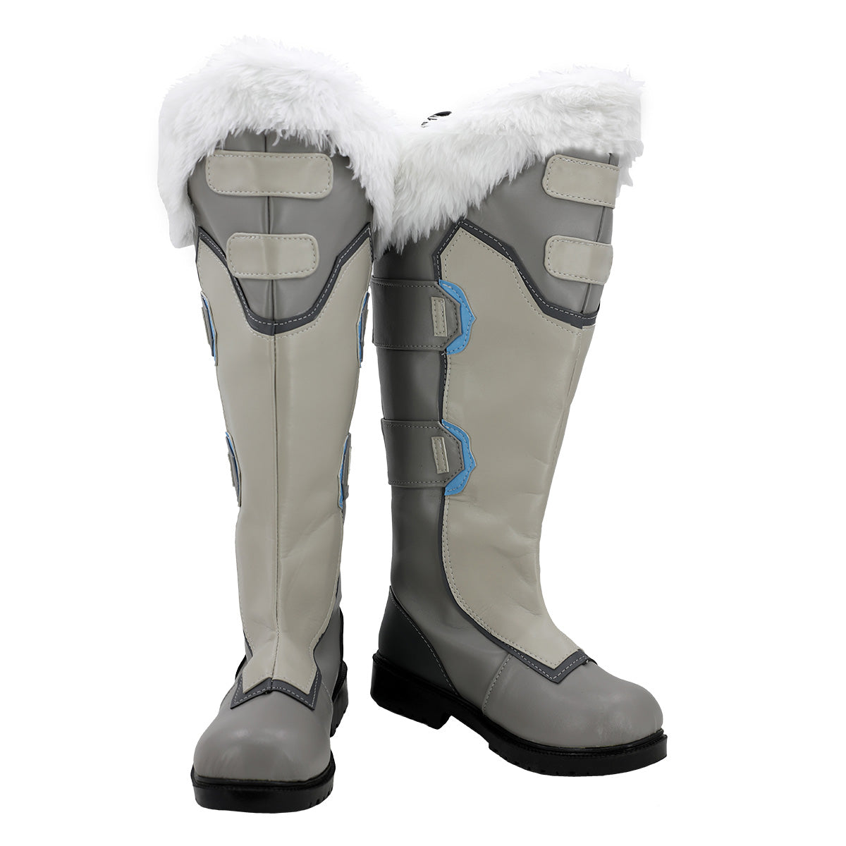 Overwatch OW Dr. Mei Ling Zhou Grey Shoes Cosplay Boots Shoes/Boots - Tophatter Daily Deals