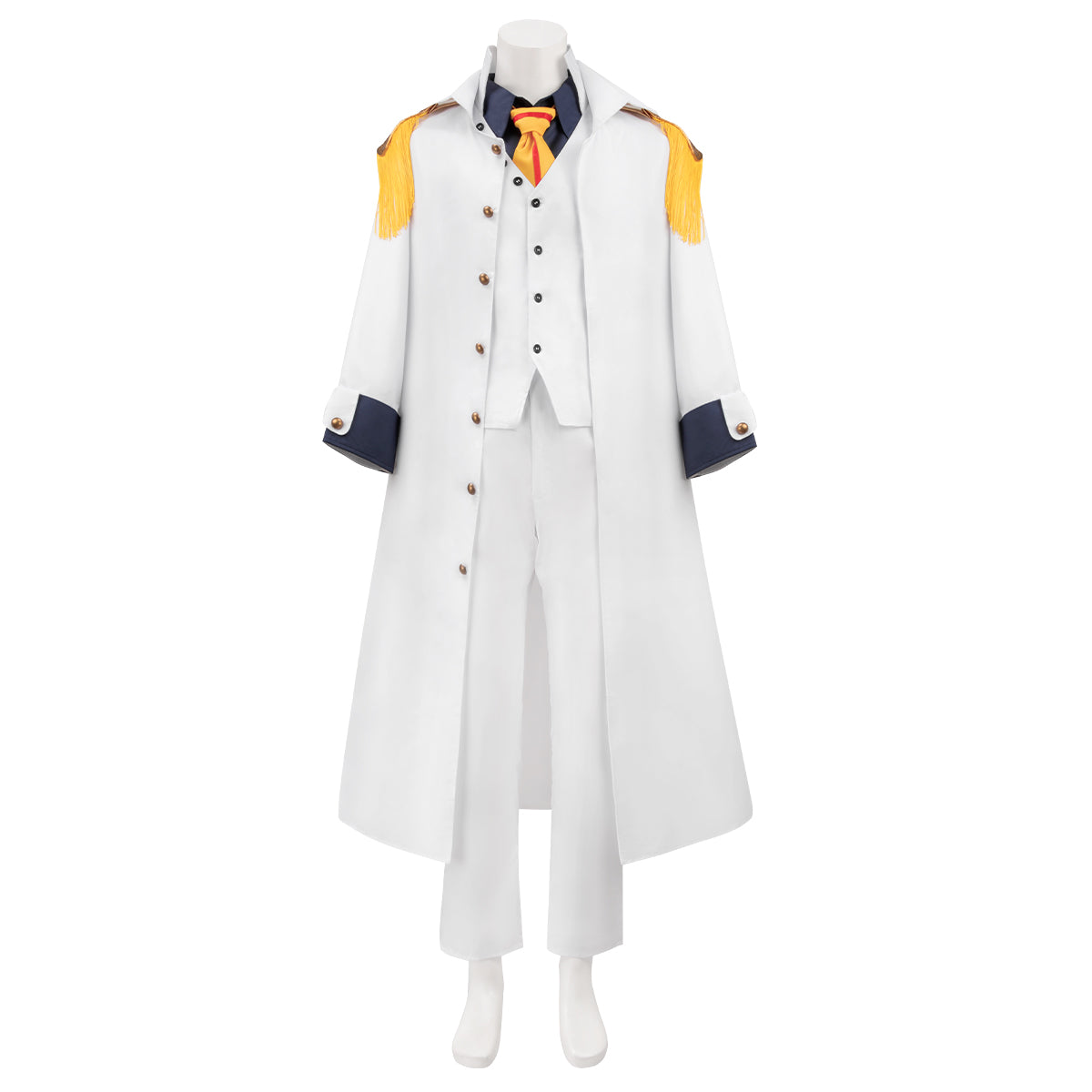 One piece Aokiji Kuzan Navy Admiral Uniform Cosplay Costume Costume - Tophatter Daily Deals