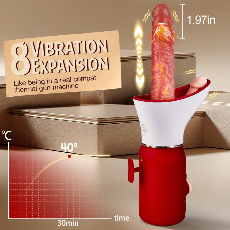 Lover——Multifunctional 6-in-1 Penis Gun Machine, Exquisite Gift Box Packaging Dildos - Tophatter Daily Deals