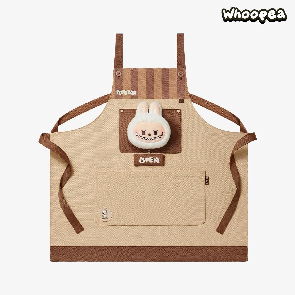 POP BEAN Coffee Factory Series-LABUBU Apron 1 PIECE - Tophatter Daily Deals