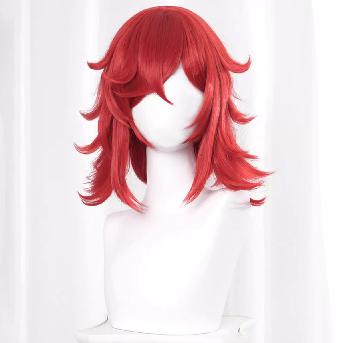Honkai: Star Rail The Shacklebound Caterina Red Cosplay Wig Wig - Tophatter Daily Deals