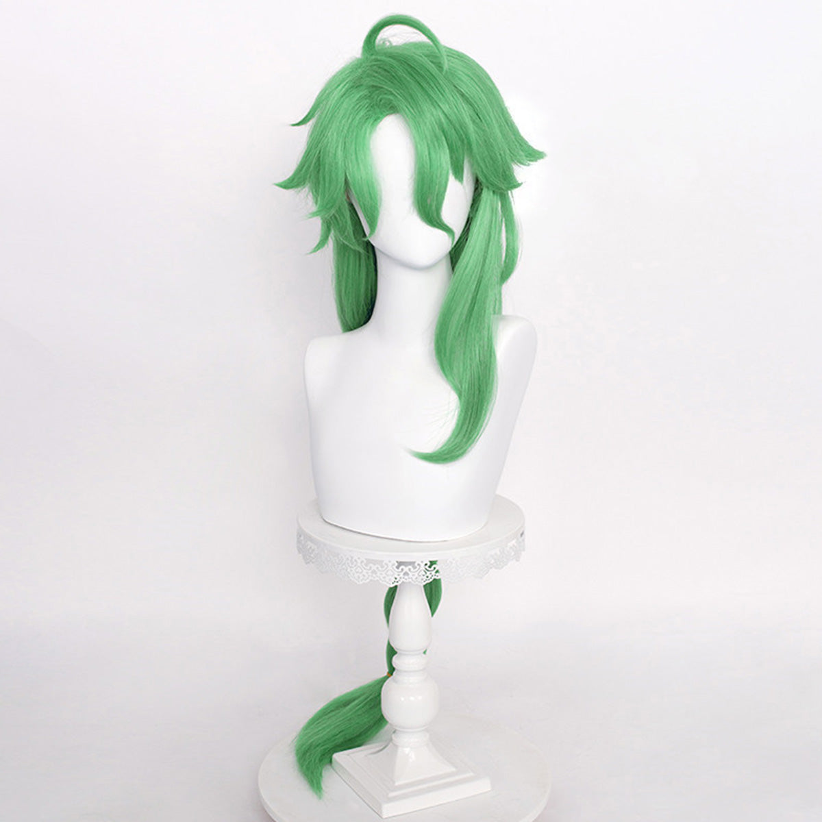 Genshin Impact Baizhu Green Cosplay Wig Prop - Tophatter Daily Deals