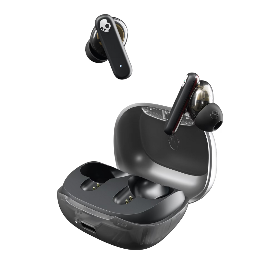 Skullcandy Smokin' Buds XT True Wireless in-Ear Earbuds (NEW) Midnight Smoke In-Ear Headphones - Tophatter Daily Deals