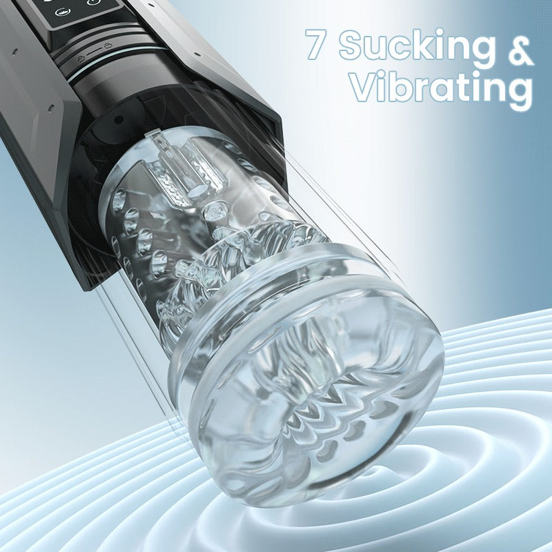 King - 100% Waterproof 4 IN 1 Automatic Masturbation Cup for Men Masturbation Cup - Tophatter Daily Deals