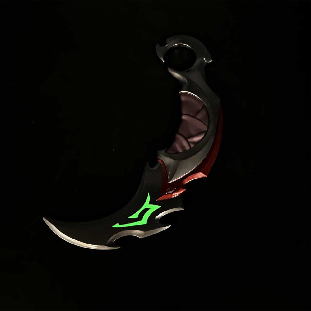 Reaver Karambit Metal Blunt Blade Trainer Cosplay Prop Game Replica - Tophatter Daily Deals