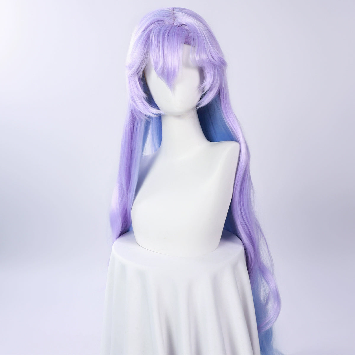 Wuthering Waves Cantarella Purple Blue Cosplay Wig Wig - Tophatter Daily Deals
