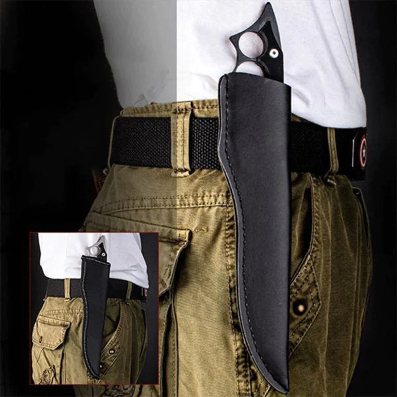 Fighting Brass Knuckle Knife - Tophatter Daily Deals