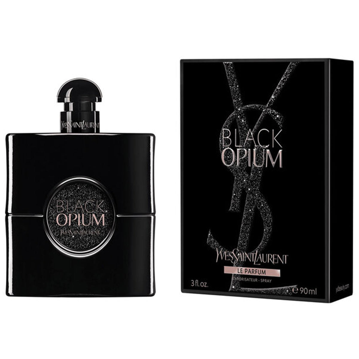 YSL Black Opium Le Parfum 90ml Spray - Tophatter Daily Deals