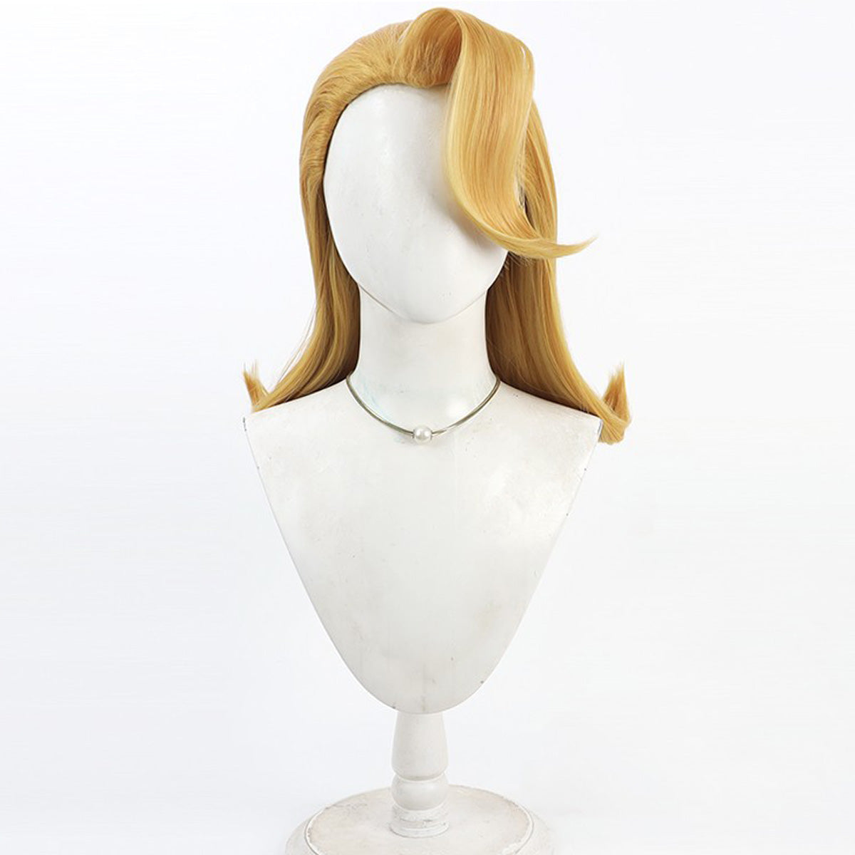 Marvel Rivals White Queen Emma Frost X-Revolution Golden Cosplay Wig Wig - Tophatter Daily Deals