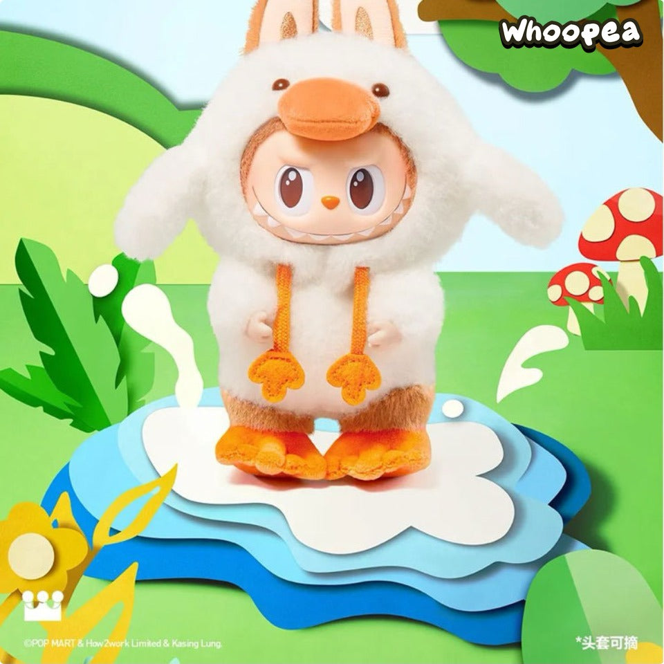 THE MONSTERS Labubu Forest Fairy Tale Series Plush Doll, Hanging Card - Tophatter Daily Deals