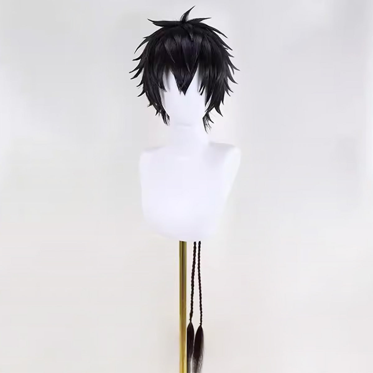 Wuthering Waves Male Rover Black Cosplay Wig Wig - Tophatter Daily Deals