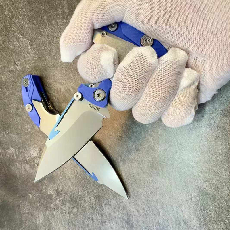 Yao Guang Folding Transformed Knife/Hand Spike Combo - Tophatter Daily Deals