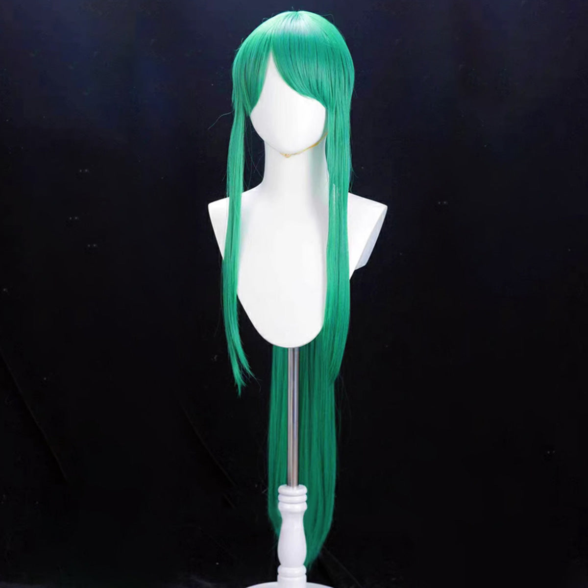 Arknights Hoshiguma High Ponytail Green Cosplay Wig Wig - Tophatter Daily Deals