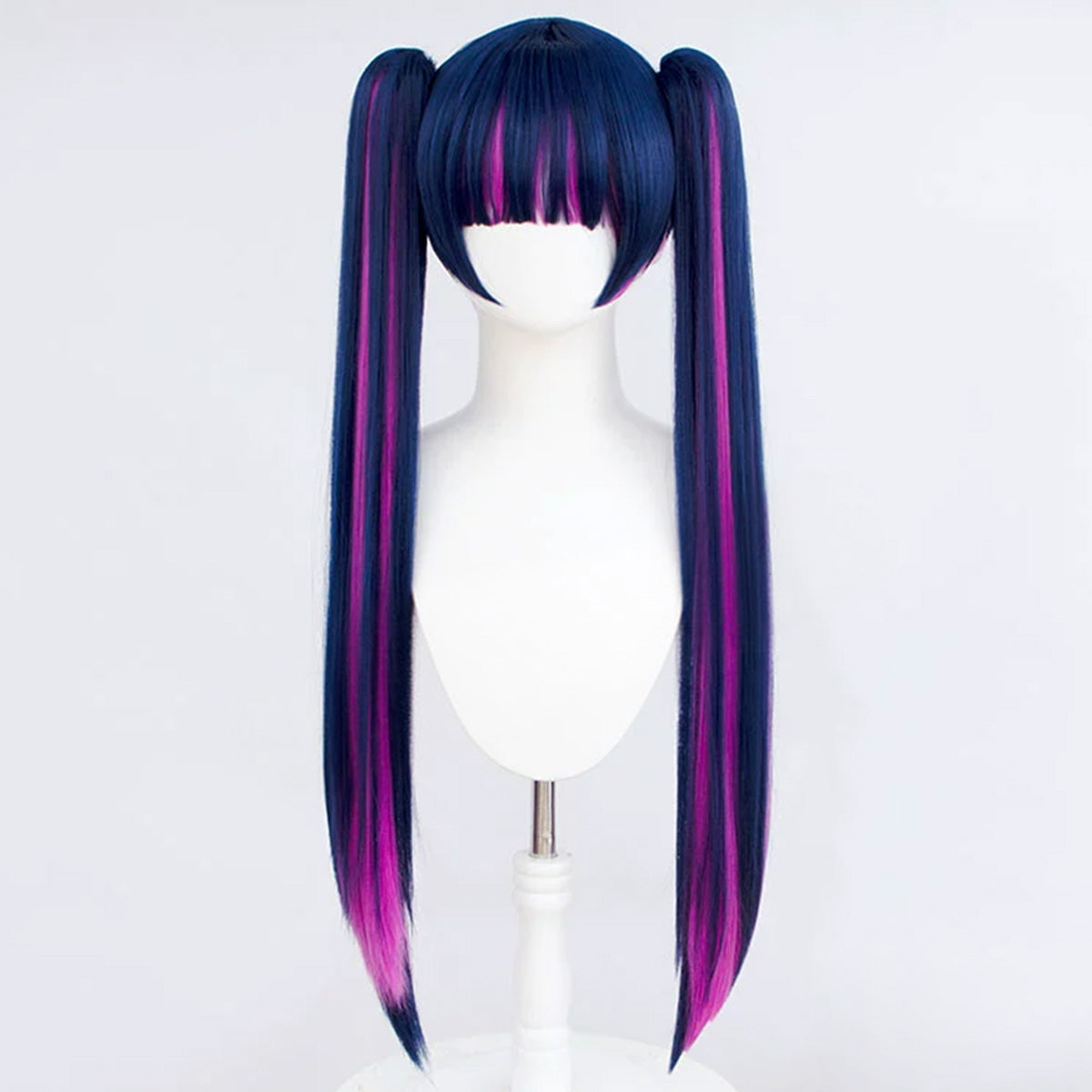 New Panty And Stocking with Garterbelt Anarchy Stocking Blue Purple Cosplay Wig Wig - Tophatter Daily Deals