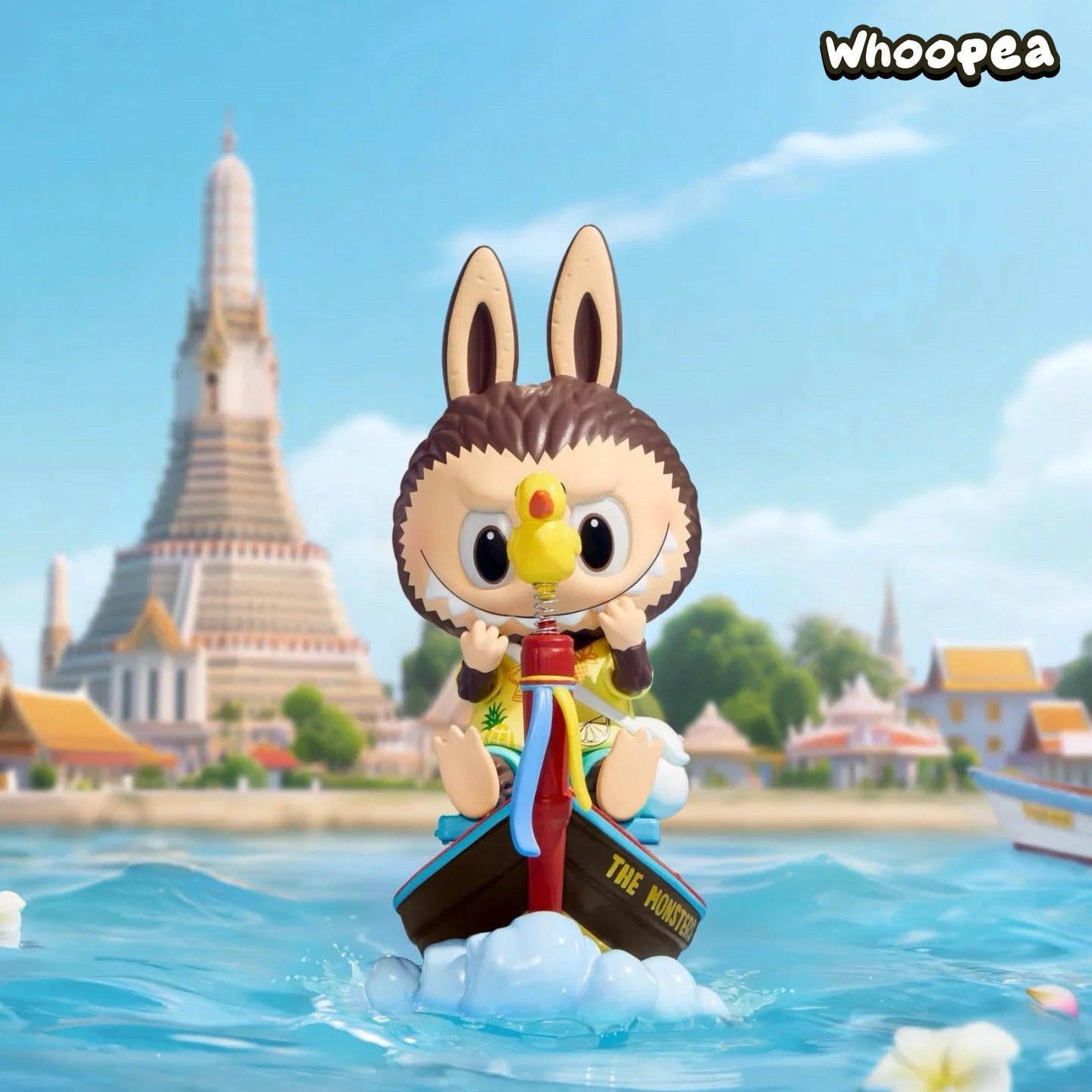 Labubu The Monsters Long-Tail Boat (Thailand Exclusive) Figure - Tophatter Daily Deals