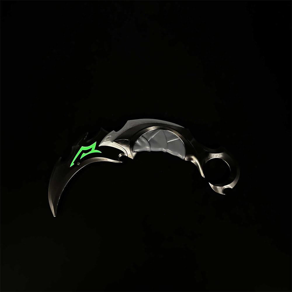 Reaver Karambit Metal Blunt Blade Trainer Cosplay Prop Game Replica - Tophatter Daily Deals