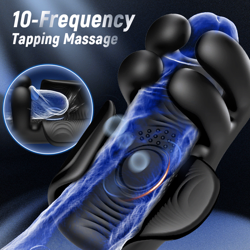Acmejoy - Evans 10 Pinch Beating Finger Vibrations Penis Vibrator Male Glans Trainer Penis Vibrators - Tophatter Daily Deals