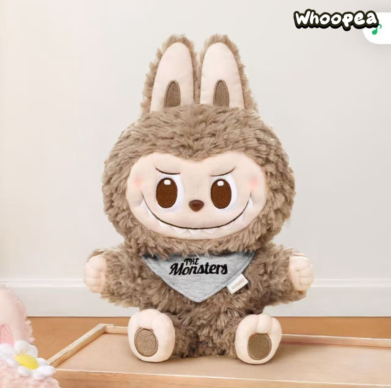 THE MONSTERS LABUBU Classic Series Hand Puppet, POPLAND Limited BEIGE - Tophatter Daily Deals