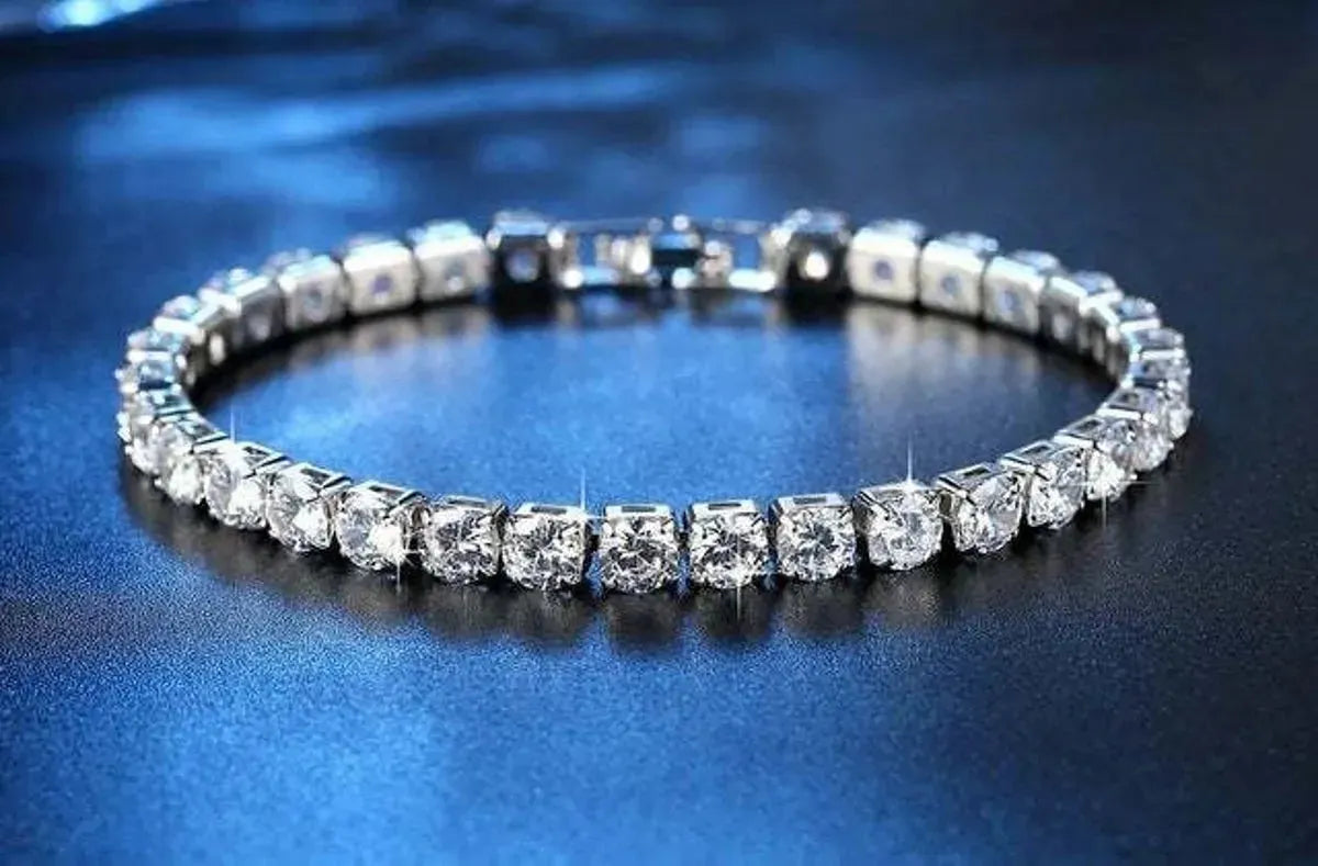 Lindsey Leigh™ Diamond Tennis Bracelet Bracelets - Tophatter Daily Deals