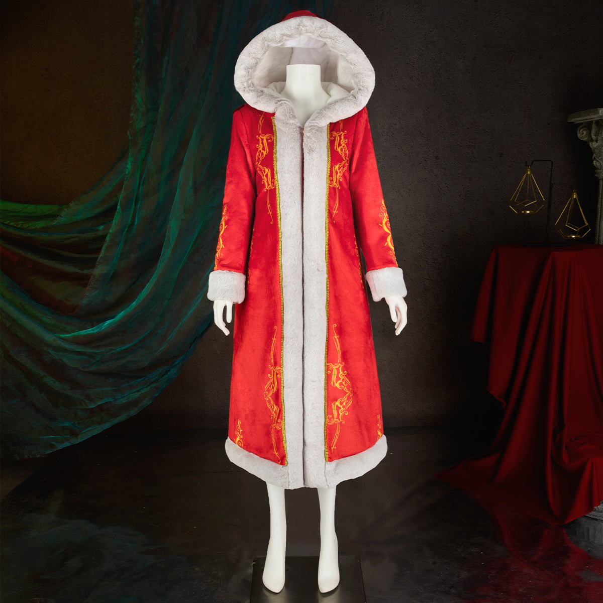 The Christmas Chronicles 2 Mrs. Claus Halloween Cosplay Costume - Tophatter Daily Deals