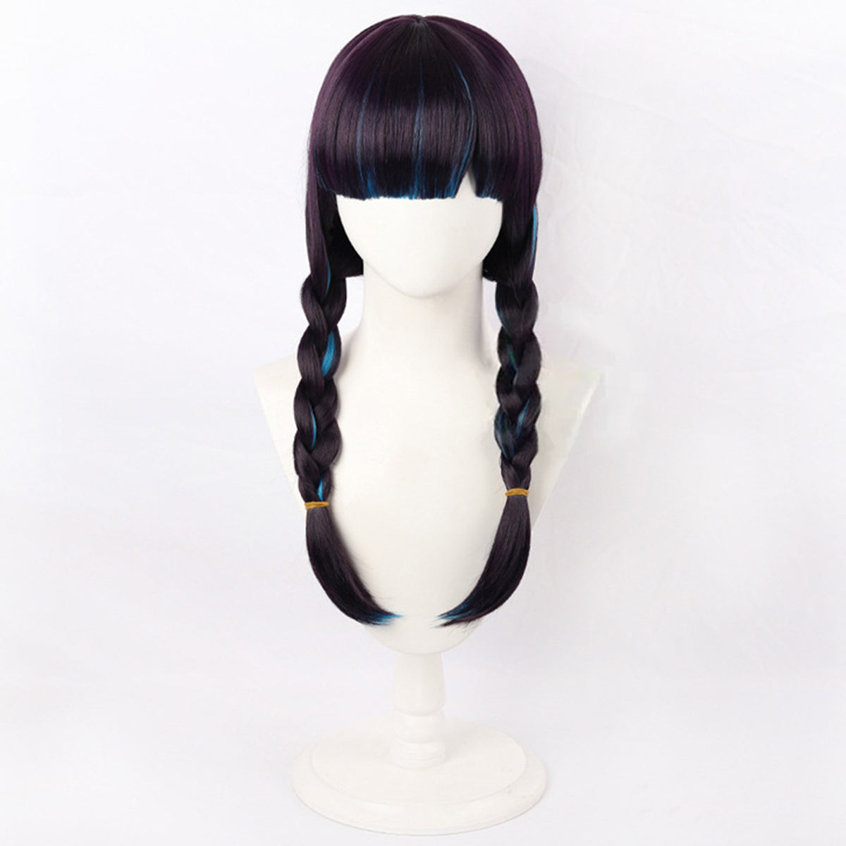 MAV Rivals Psylocke Blood Kariudo Black Cosplay Wig Wig - Tophatter Daily Deals