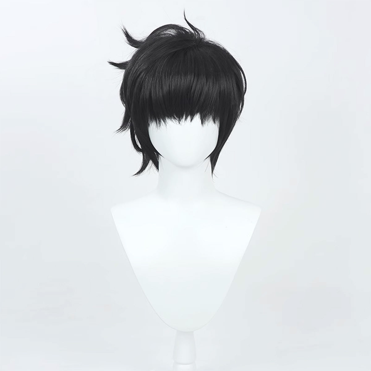 Solo Leveling Anime Sung Jinwoo Black Cosplay Wig Wig - Tophatter Daily Deals