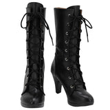Final Fantasy VII Remake Tifa Lockhart Kimono Black Shoes Cosplay Boots Shoes/Boots - Tophatter Daily Deals