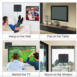 HDTV Antenna 300 Mile Indoor Amplified Fall 2025 Boost - Tophatter Daily Deals