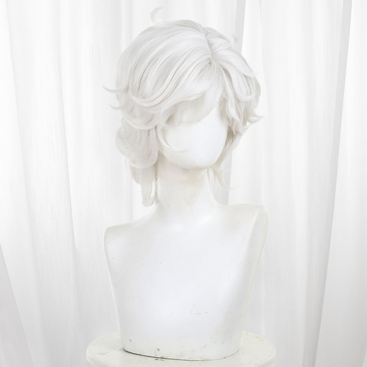 Identity V Spirit of the Lake Patient Silver Cosplay Wig Wig - Tophatter Daily Deals