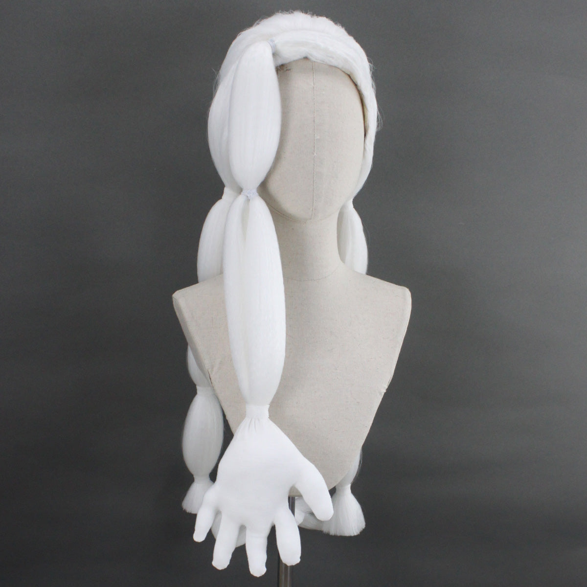 Pokemon Scarlet and Violet Ryme Montenevera gym ghost White Cosplay Wig Wig - Tophatter Daily Deals