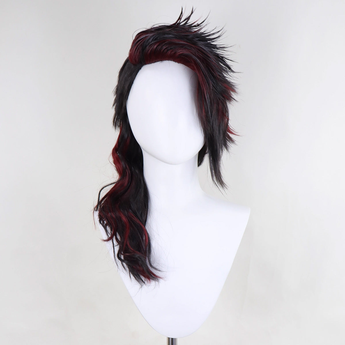 Baldur's Gate III BG3 Karlach Black Red Cosplay Wig Wig - Tophatter Daily Deals