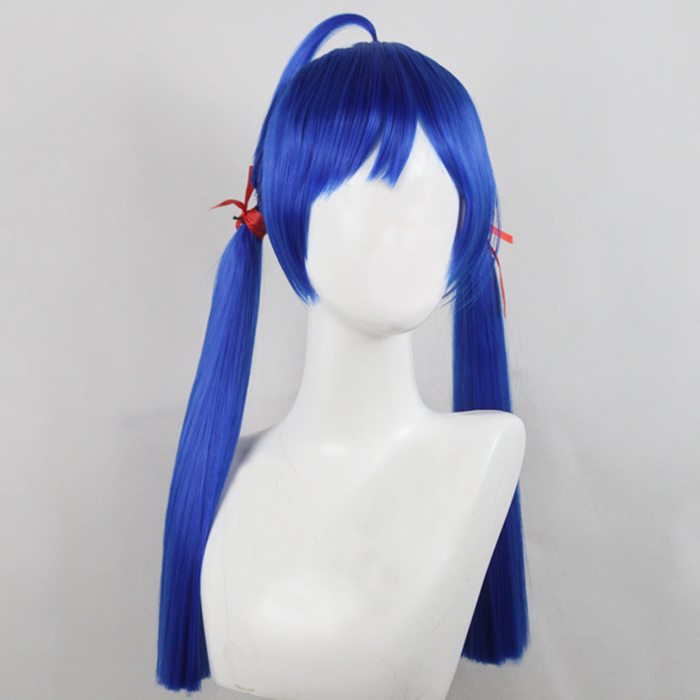 Garou Mark of the Wolves King of Fighters Hotaru Futaba Blue Cosplay Wig Wig - Tophatter Daily Deals