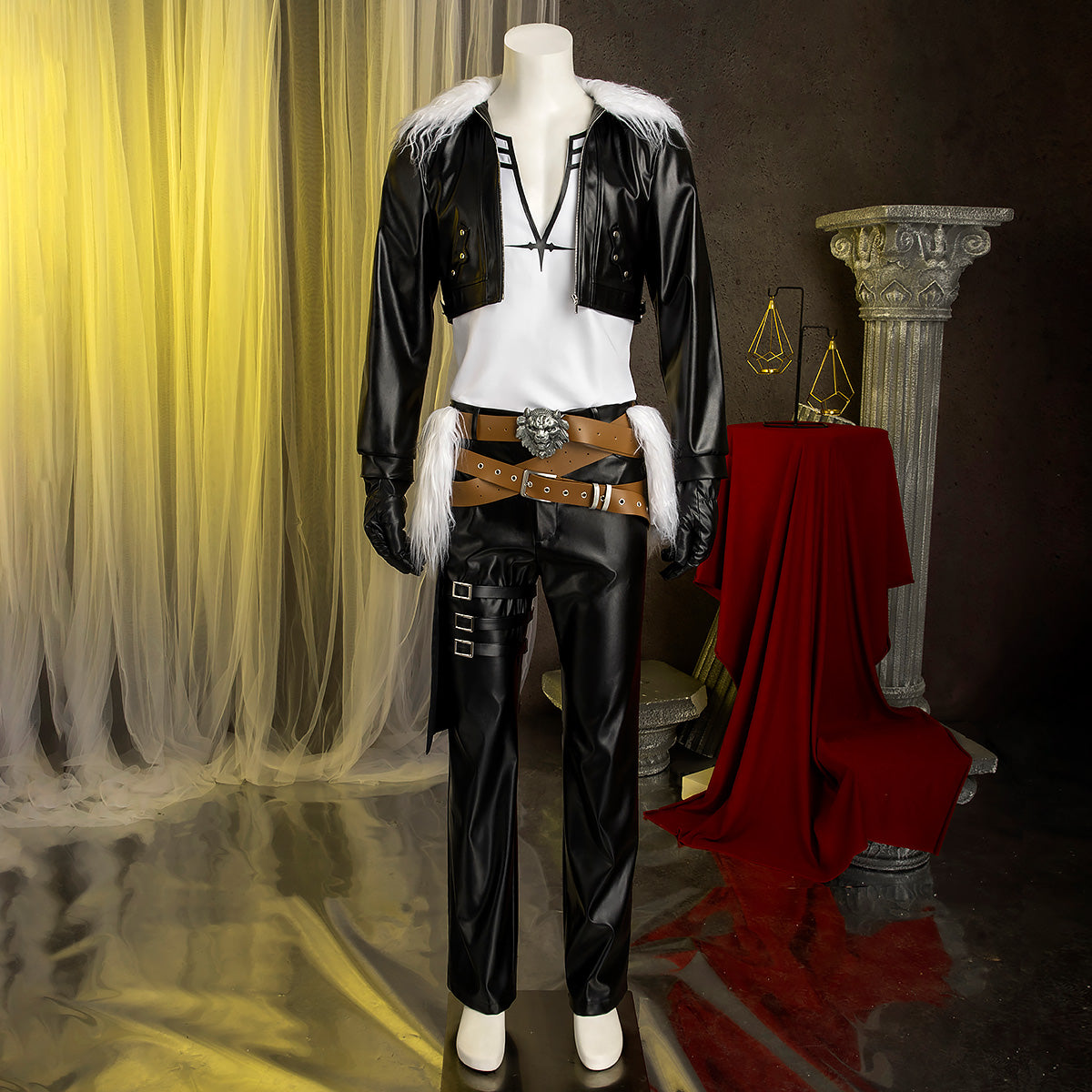 Final Fantasy VIII Squall Leonhart Sukōru reonhāto Cosplay Costume Costume - Tophatter Daily Deals