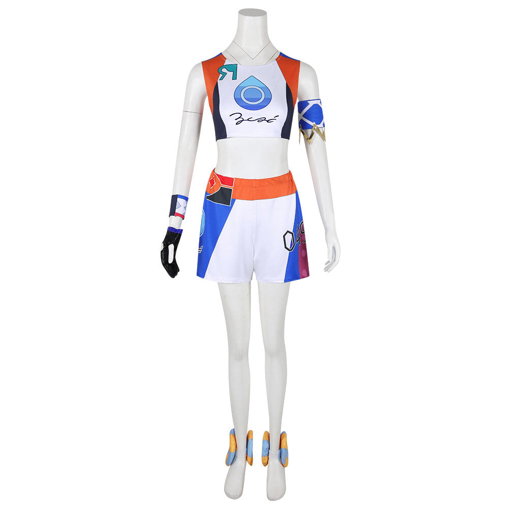 Pokemon Sword and Shield Nessa Cosplay Costume Costume - Tophatter Daily Deals