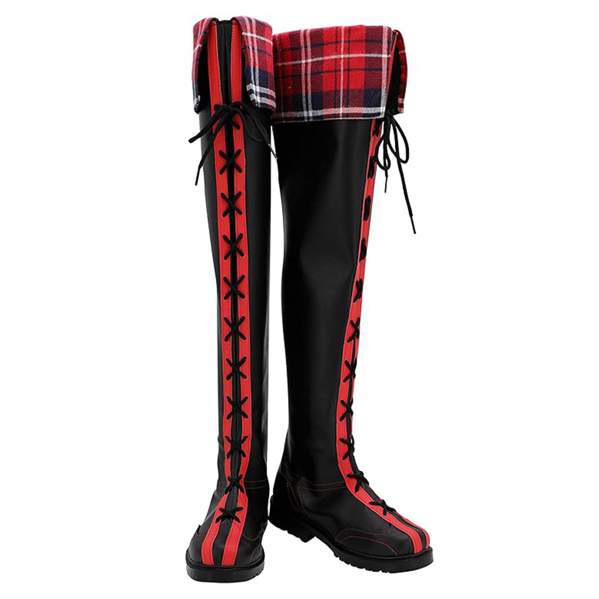 Dead Or Alive 6 Marie Rose Black Red Shoes Cosplay Boots Shoes/Boots - Tophatter Daily Deals