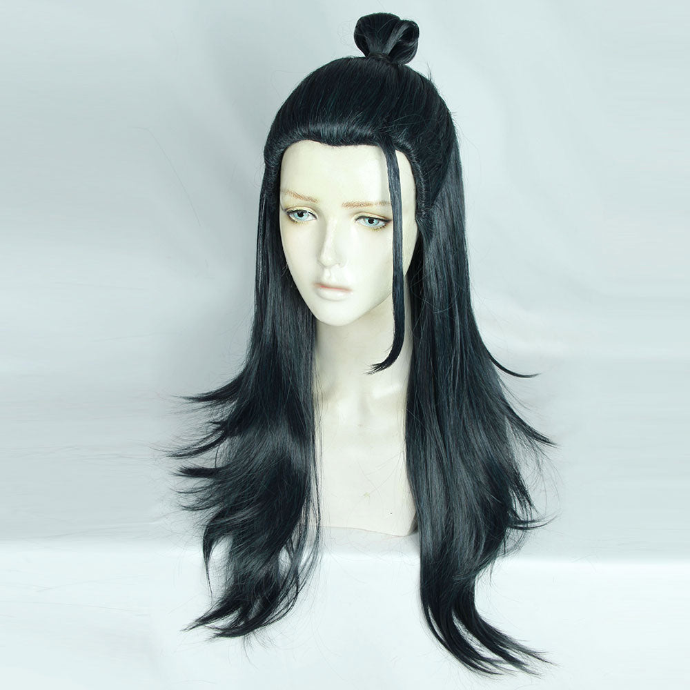 [in stock]Jujutsu Kaisen Sorcery Fight Suguru Geto Black Cosplay Wig Wig - Tophatter Daily Deals