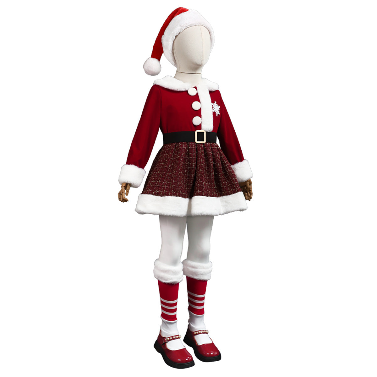Kids Size Christmas Special! ! ! Cute Magic Sparkling Christmas Dress Cosplay Costume Costume - Tophatter Daily Deals